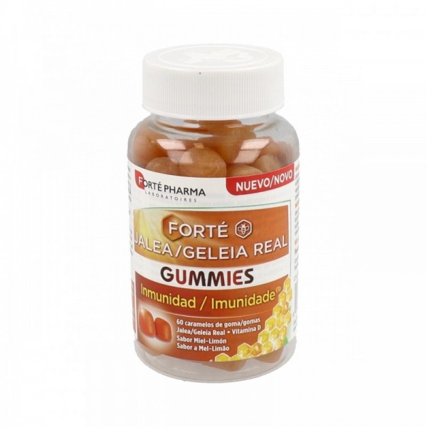 Reig Jofre Forte Jalea Real Gummies 60 Gummies Sabor Miel Limón