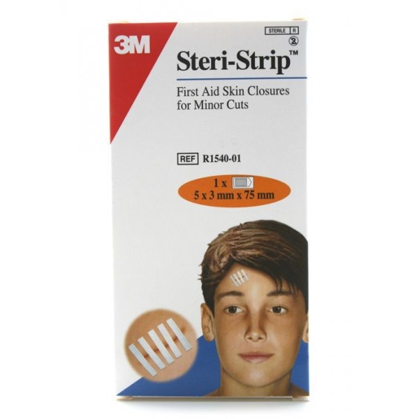 Steri-strip Suturas Adhesiva 75x6mm 3uds