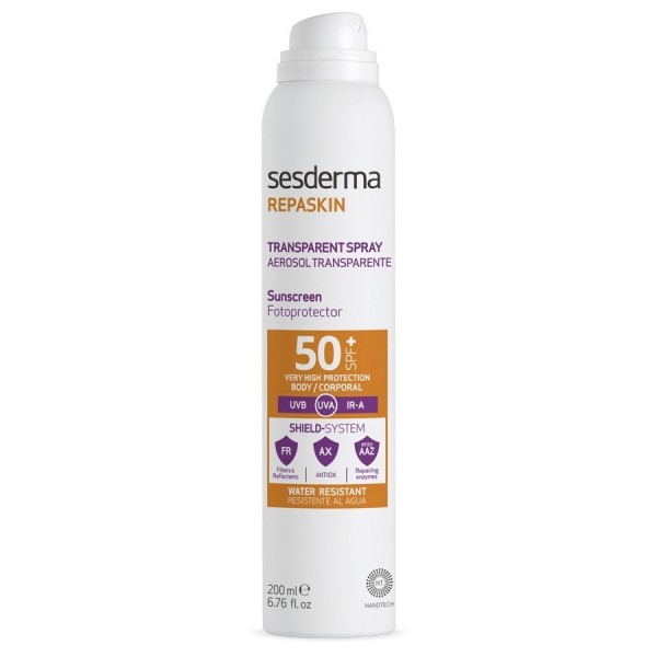 Sesderma Repaskin Aerosol Transparente SPF-50 200 ml