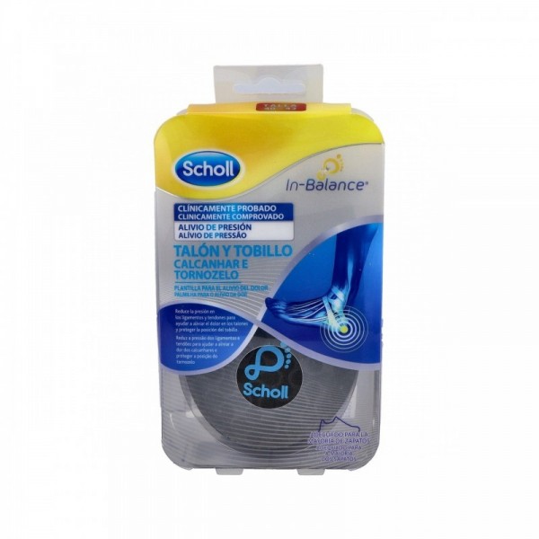 Scholl In Balance Plantillas Tobillo y Talón Talla M 1 Par