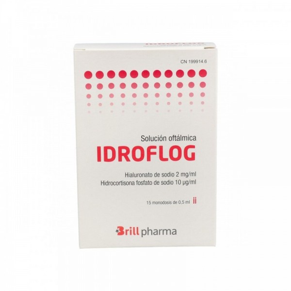 Idroflog Solución Oftálmica 0,5ml 15uds