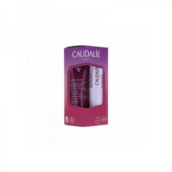 Caudalie Duo Invierno Thé Des Vignes Crema + Stick Labial