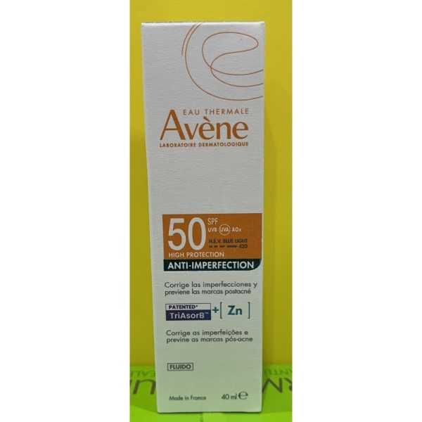 Avene Solar Expert SPF 50+ Anti-imperfection 40ml