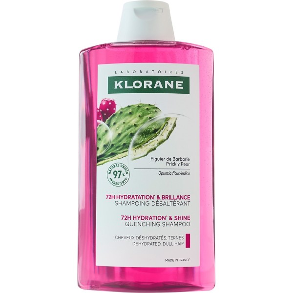 Klorane Champú Hidratación y Brillo Al  Higo de Barbaria 400ml