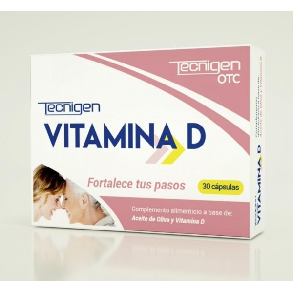 Tecnigen Vitamina D 30 Cápsulas