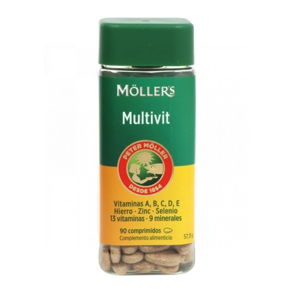 Mollers Multivit 90 Comprimidos