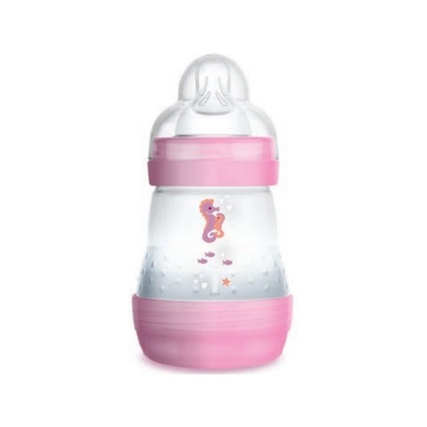 Mam Easy Star Biberón Anticólico 0+ Rosa 160ml