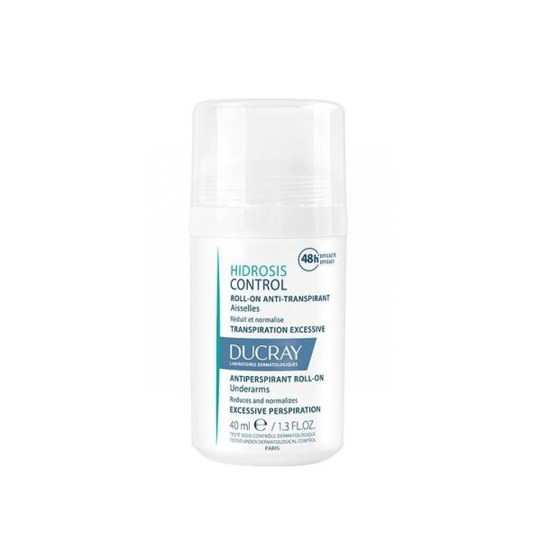 Ducray Hidrosis Control Desodorante Anti-transpirable Axilas Roll-On 40ml