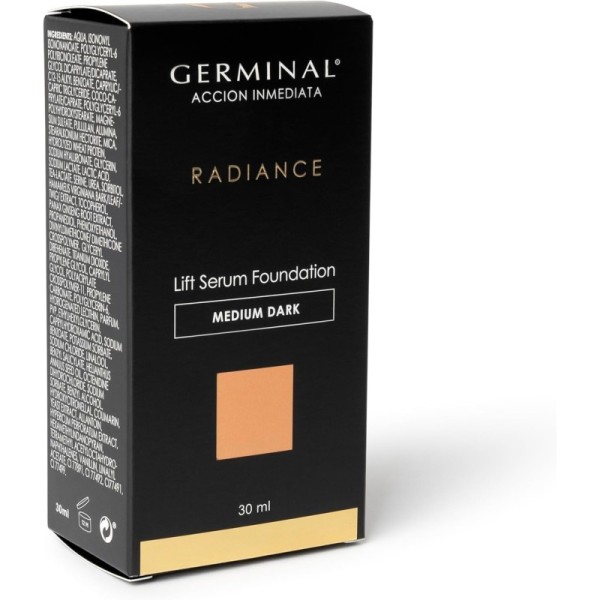 Alter Germinal Radiance Lift Serum Foundation  30ml Color Medium Dark