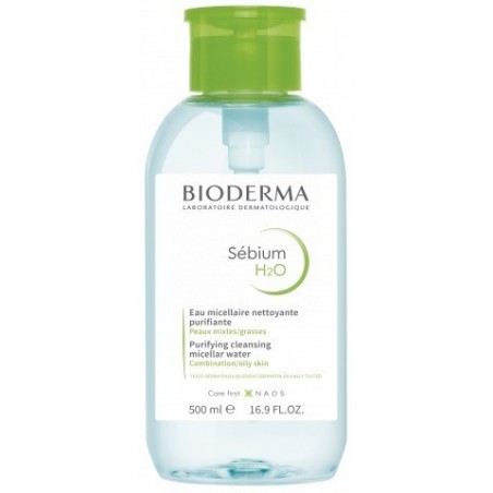 Bioderma Sébium H2O Solución Micelar Piel Grasa 500ml