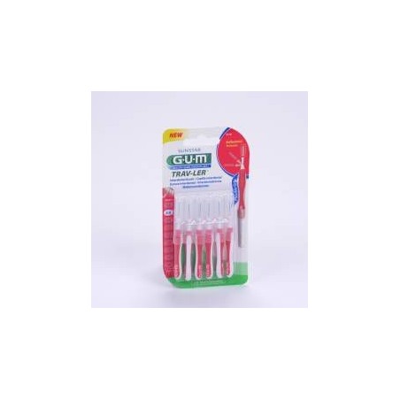 Cepillo Interdental Gum 1314 Trav-ler 08 Mm 6 Unidades