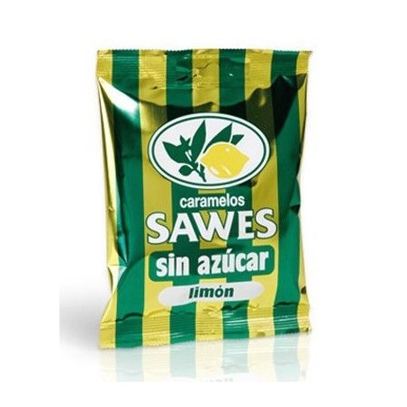 Sawes Caramelos de Limón sin Azúcar 50gr