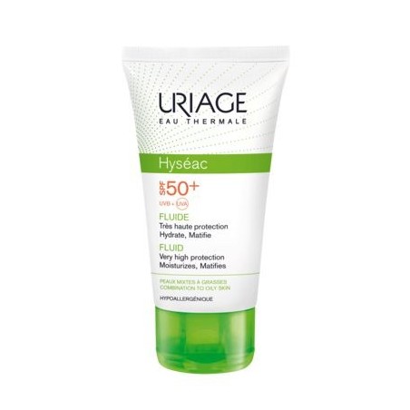 Hyseac Solar Spf 50 Fluido Solar Uriage 50 Ml