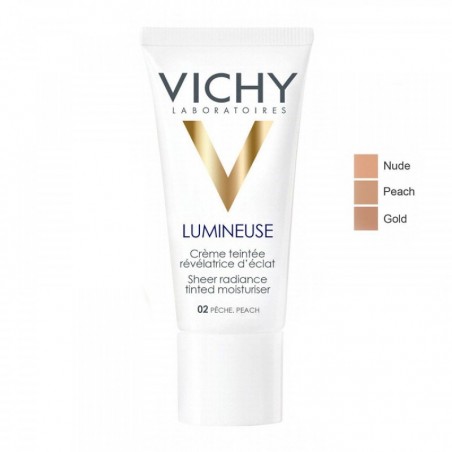 Vichy Lumineuse Crema Piel Normal y Mixta Tono Peach Mate 30ml