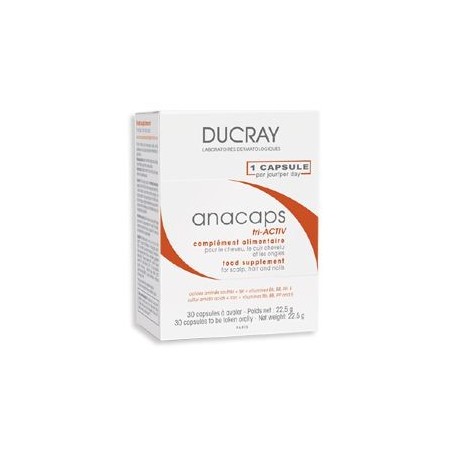 Ducray Anacaps 30 Cápsulas