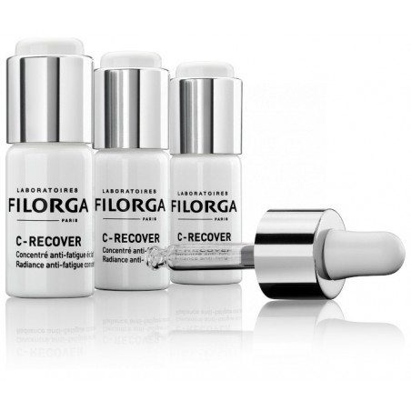 Filorga C-Recover Concentrado Potenciador de Luminosidad 3 frascos de 10 ml