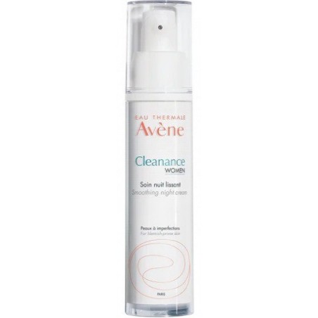 Avene Cleanance Women Cuidado Noche Alisador 30ml