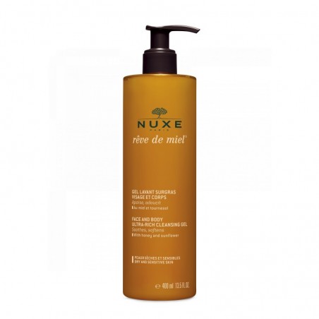 Nuxe Reve de Miel Gel de Ducha Limpiador Dermatológico 400ml