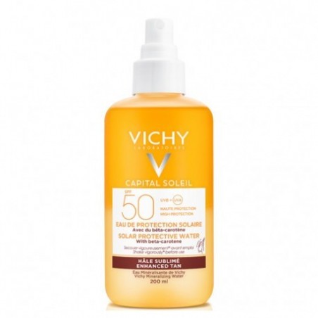 Vichy Capital Soleil Agua Protectora Luminosidad SPF-50 200ml