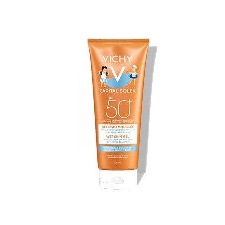 Vichy Capital Soleil Gel Wet Skin Niños SPF50+ 200ml