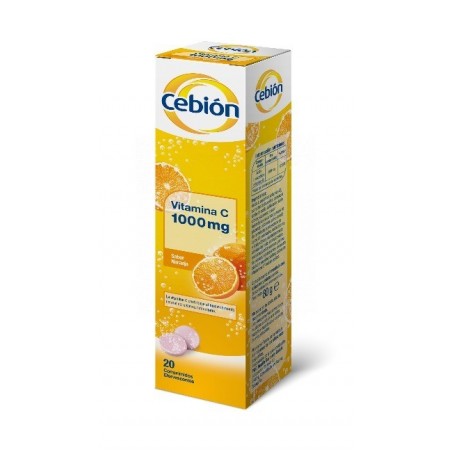 Cebion Vitamina C 1000mg 20 Comprimidos