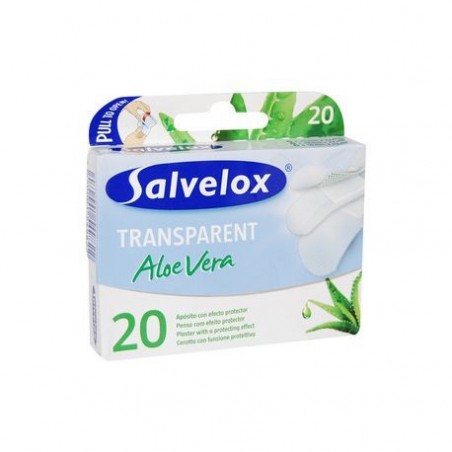 Salvelox Transparent Aloe Vera 20 U