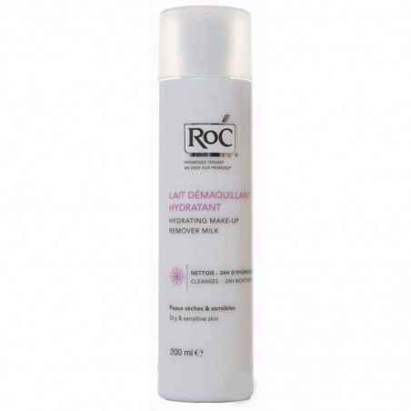 Roc Leche Limpiadora Hidratante P Seca y Sensibl 200 Ml