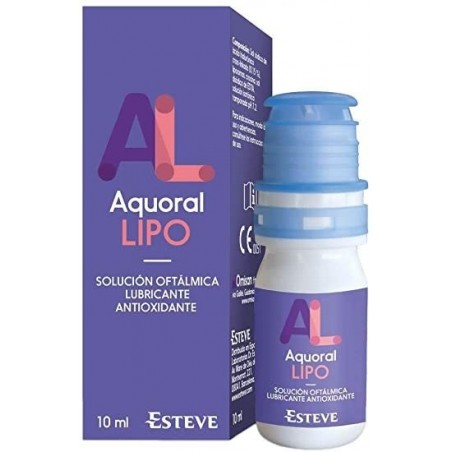 Aquoral Lipo Solución Oftálmica Lubricante Antioxidante 10ml