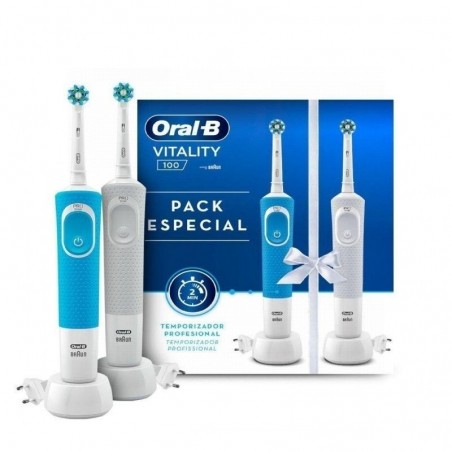 Oral-B Cepillo Dental Eléctrico Recargable Vitality 100 Pack Especial