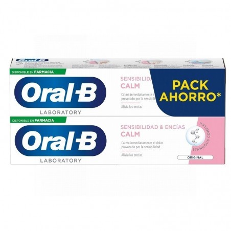 Oral-B Pasta Dental Sensibilidad y Encías Calm Original 2 x 100ml