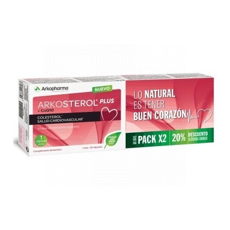 Arkosterol Plus Pack 2 x 30 Cápsulas