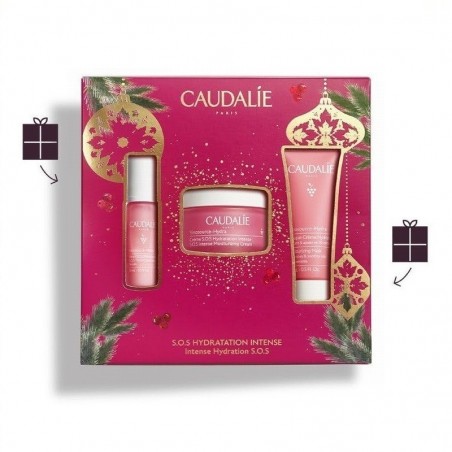 Caudalie Cofre Vinosource Hydra S. O. S. Crema + Sërum + Mascarilla