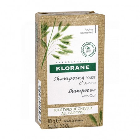 Klorane Champú Sólido a la Avena 80gr