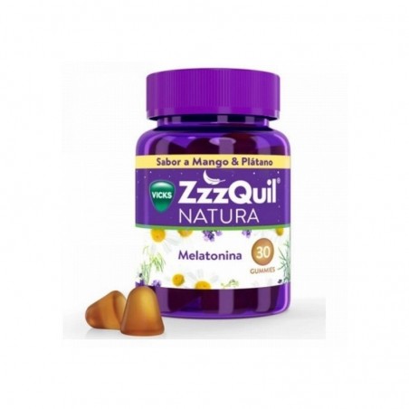 Zzzquil Natura Mango y Plátano 30 Gummies