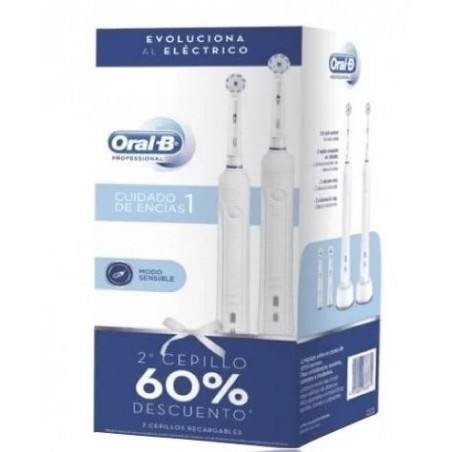 Oral-B Cepillo Eléctrico Pro1 Duplo