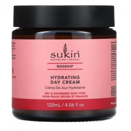 Sukin Crema Hidratante Día Rosa Mosqueta 120ml