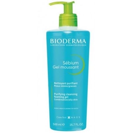 Bioderma Sébium Gel Moussant 500 Ml