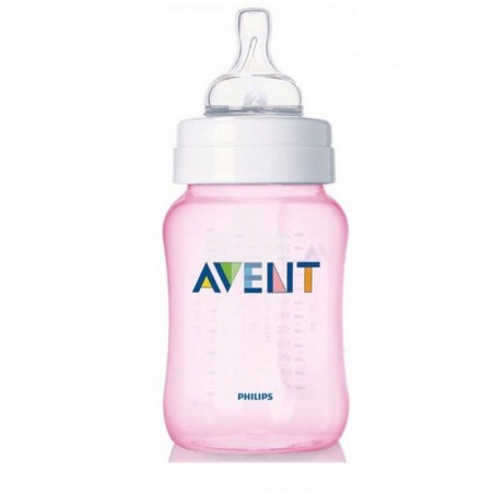 Biberon Pp Natural Philips Avent 260 Ml Rosa