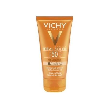 Vichy Idéal Soleil BB Cream SPF-50 Acabado Seco Con Color 50 ml