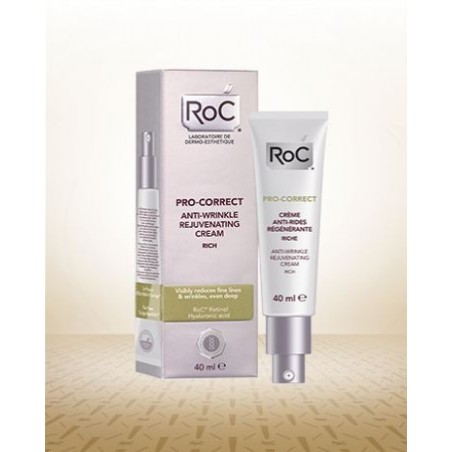 Roc Pro-correct Fluido Antiarrugas Rejuvenecedor 40 Ml