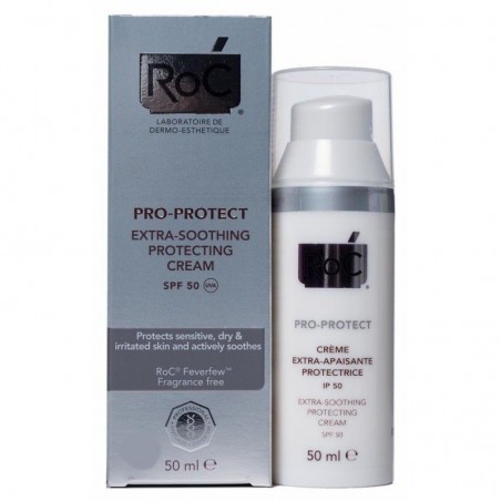 Roc Pro-protect Crema Spf -50 Protectora E- Reconfortante 50 Ml