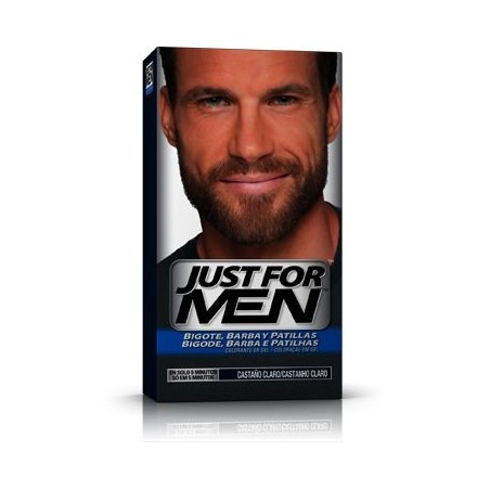 Just For Men Bigote y Barbas Castaño Claro