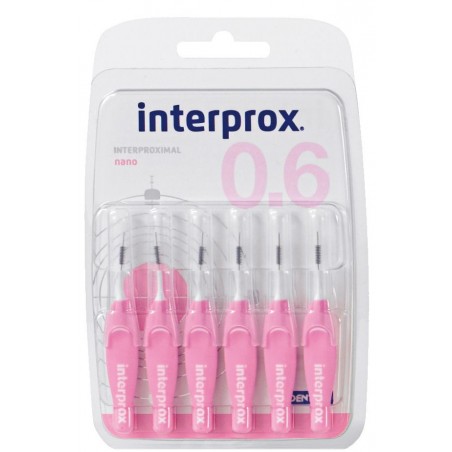 Cepillo Interproximal Interprox Nano 6 Cepillos