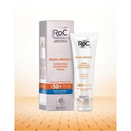 Roc Soleil Protect Crema Nutritiva Intensa Spf 50+ 50 Ml