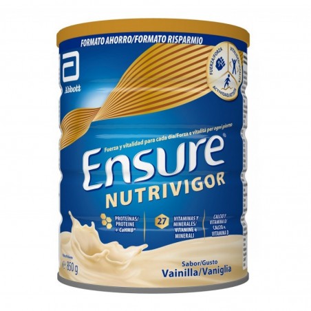 Ensure Nutrivigor Batido Vainilla – Lata 850gr