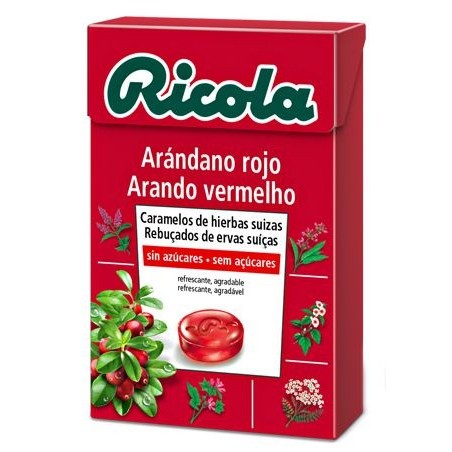 Ricola Caramelos Arándano Sin Azúcar 50 gr