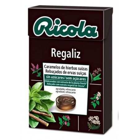 Ricola Caramelos Regaliz Sin Azúcar 50 gr