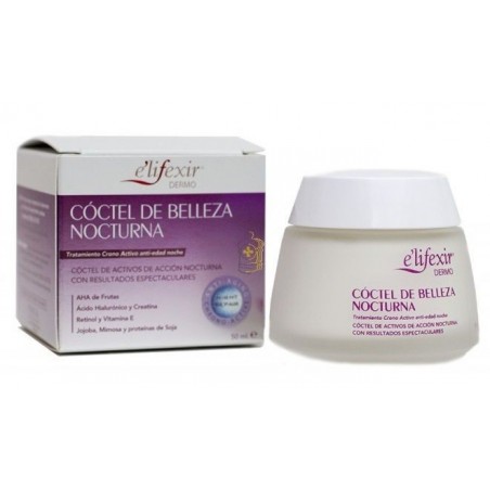 Elifexir Cóctel de Belleza Nocturna Crema 50ml