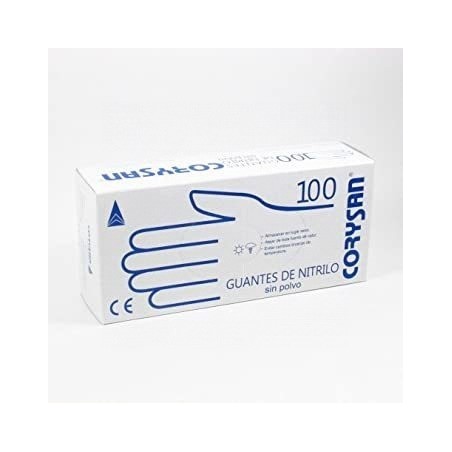 Corysan Guantes Nitrilo Talla Pequeña 100uds