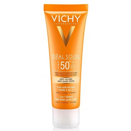 Vichy Ideal Soleil SPF-50+ Antimanchas 3 en 1 50 ml